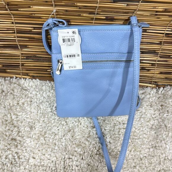 Giani Bernini Triple-Zip Pebble Leather Dasher Crossbody, Created for Macy's - C - Picture 2 of 2